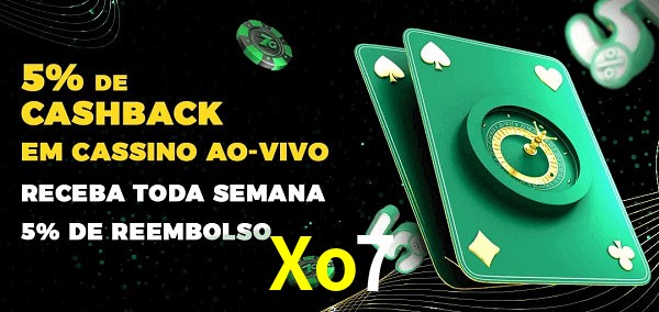 Promoções do cassino ao Vivo Xo7